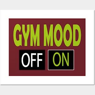 gym mood Posters and Art